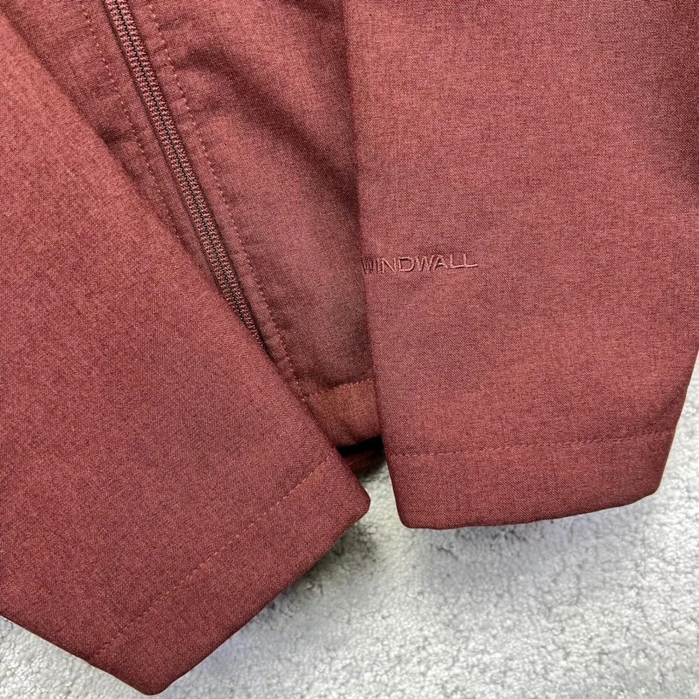 The North Face Jacket Mens Large Maroon Apex Bionic WindWall Softshell Outdoors